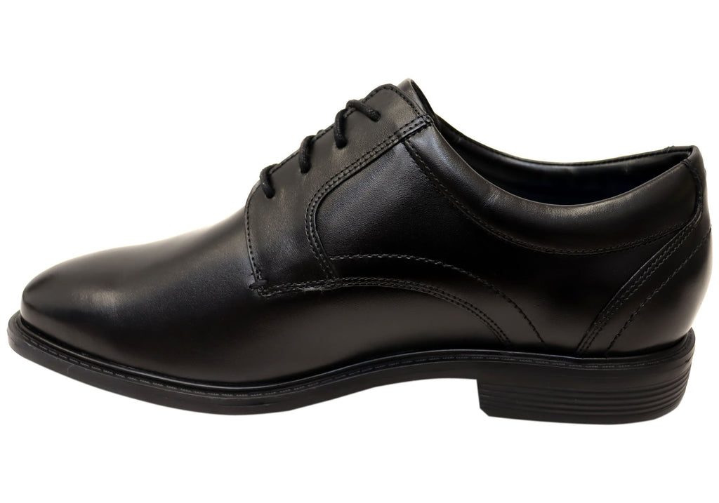 Mens Stark Plain EEE Wide Leather Dress Shoes