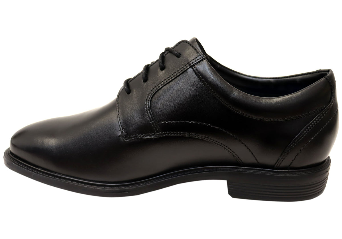 Mens Stark Plain EEE Wide Leather Dress Shoes