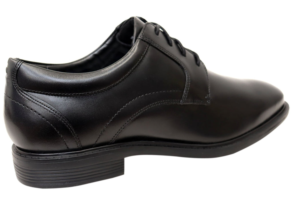 Mens Stark Plain EEE Wide Leather Dress Shoes