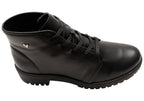 Casey Womens Comfortable Brazilian Lace Up Ankle Boots