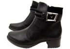 Sienna Womens Comfortable Brazilian Low Heel Ankle Boots