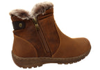 Ginger Womens Comfortable Ankle Boots
