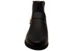 Alaka Womens Comfortable Leather Brazilian Ankle Boots