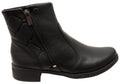 Angela Womens Comfortable Leather Brazilian Ankle Boots