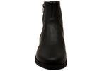 Angela Womens Comfortable Leather Brazilian Ankle Boots