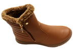Evoka Womens Comfortable Brazilian Ankle Boots