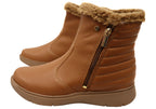 Evoka Womens Comfortable Brazilian Ankle Boots