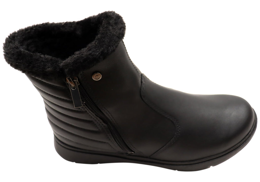 Evoka Womens Comfortable Brazilian Ankle Boots