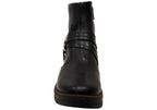 Bianka Womens Comfortable Brazilian Low Heel Ankle Boots