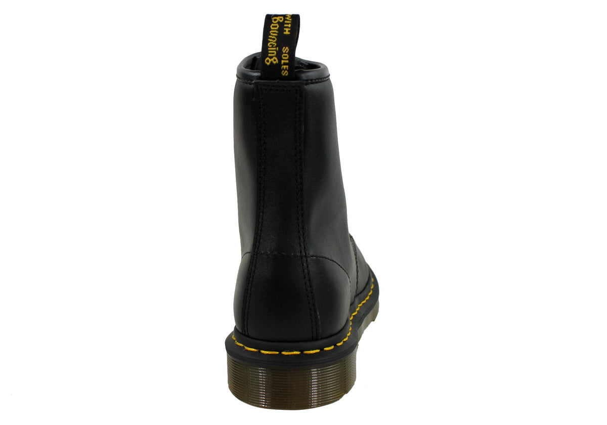 1460 Black Nappa Leather Lace Up Comfortable Unisex Boots