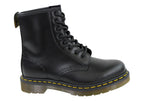 1460 Black Smooth Unisex Leather Lace Up Fashion Boots