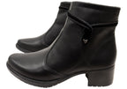 Shelby Womens Comfortable Brazilian Low Heel Ankle Boots