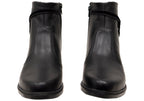 Shelby Womens Comfortable Brazilian Low Heel Ankle Boots