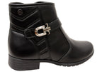 Candice Womens Comfortable Brazilian Low Heel Ankle Boots