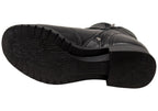 Candice Womens Comfortable Brazilian Low Heel Ankle Boots