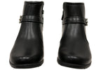 Candice Womens Comfortable Brazilian Low Heel Ankle Boots