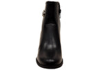 Cynthia Womens Comfortable Brazilian Heeled Ankle Boots