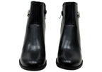 Cynthia Womens Comfortable Brazilian Heeled Ankle Boots