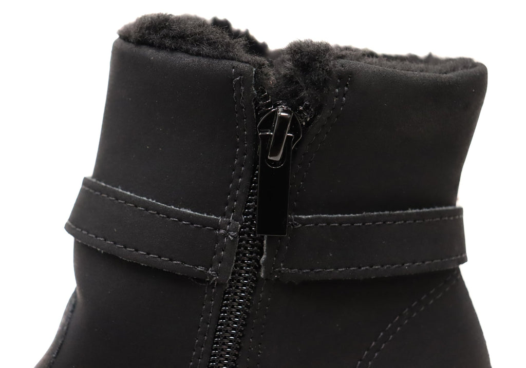 Diane Womens Comfortable Brazilian Heeled Ankle Boots