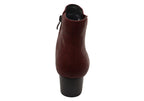 Heaven Womens Comfortable Leather Ankle Boots