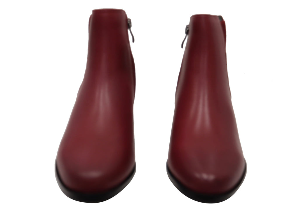 Heaven Womens Comfortable Leather Ankle Boots