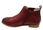 Tycoon Womens Leather Comfort Supportive Ankle Boots