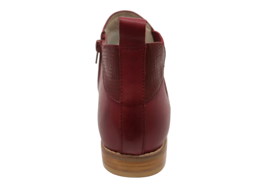 Tycoon Womens Leather Comfort Supportive Ankle Boots