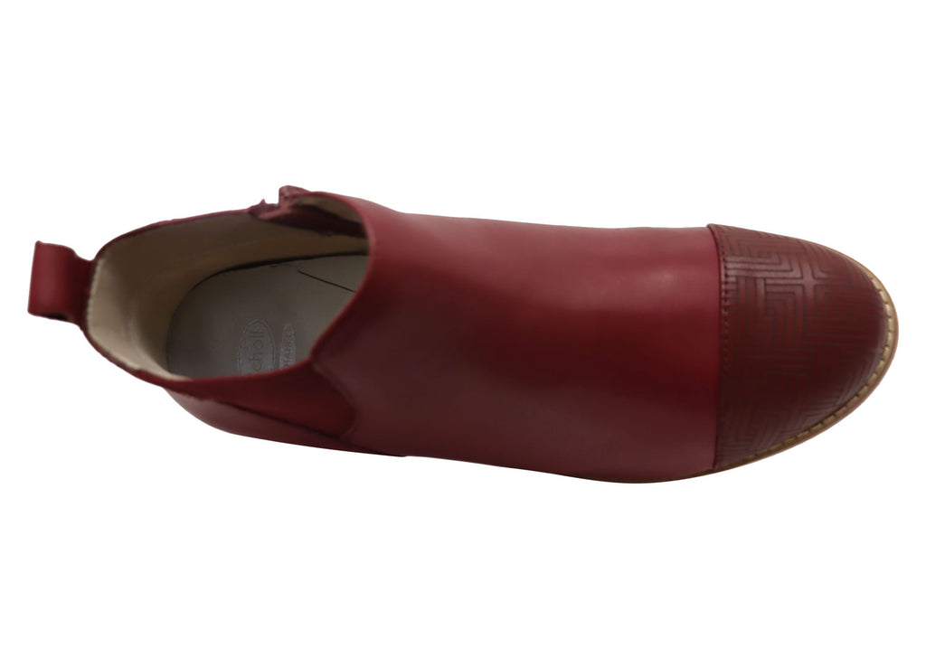 Tycoon Womens Leather Comfort Supportive Ankle Boots