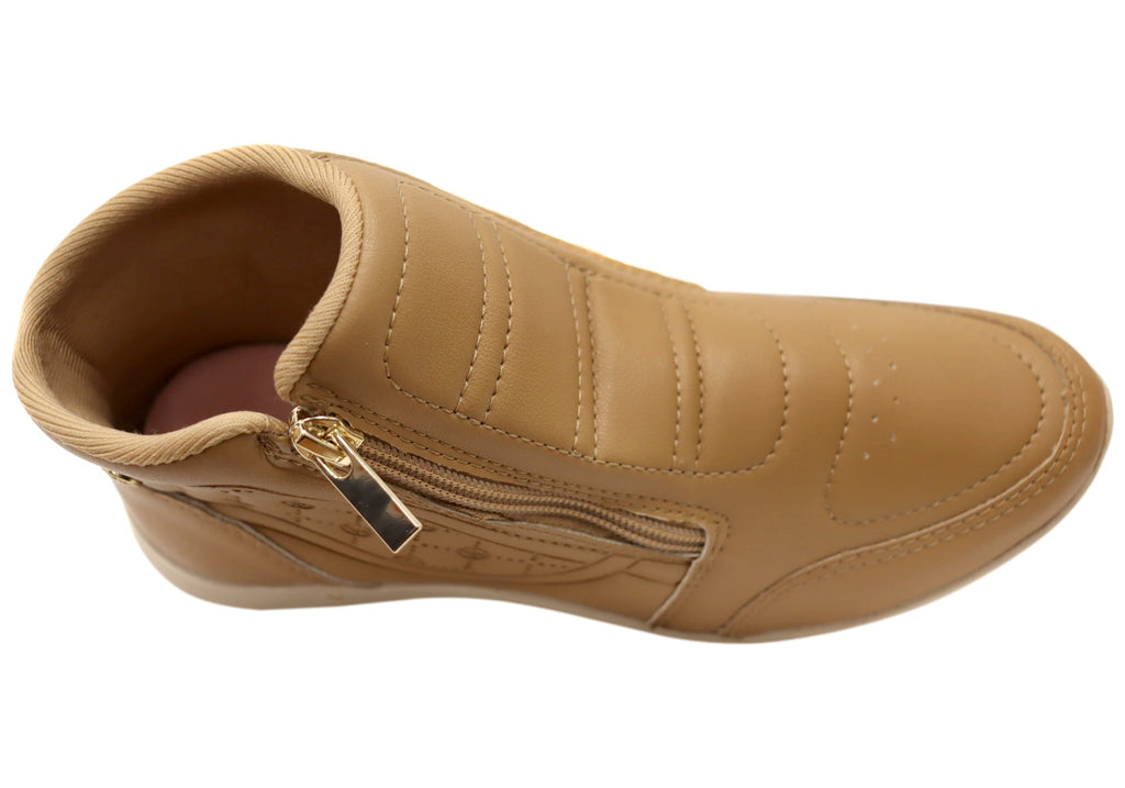 Dantey Womens Comfortable Brazilian Ankle Boots
