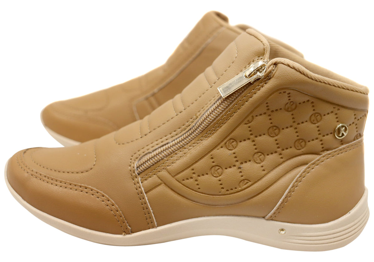 Dantey Womens Comfortable Brazilian Ankle Boots