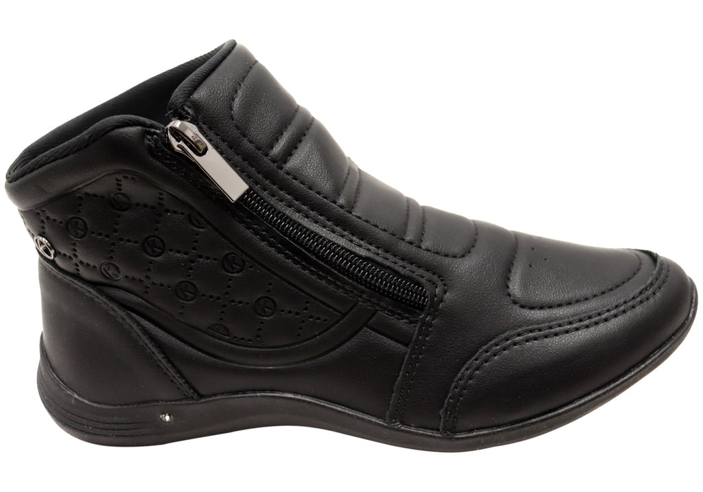 Dantey Womens Comfortable Brazilian Ankle Boots