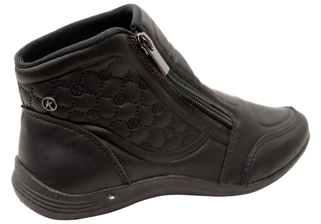 Dantey Womens Comfortable Brazilian Ankle Boots