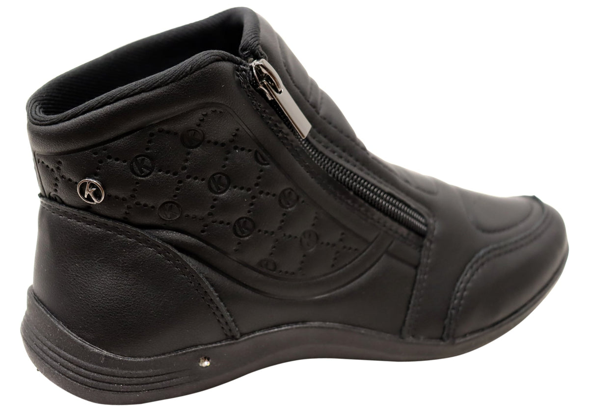 Dantey Womens Comfortable Brazilian Ankle Boots