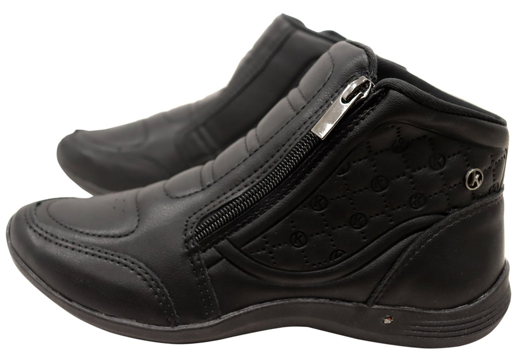 Dantey Womens Comfortable Brazilian Ankle Boots