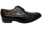 Mens Sentinel Plain Derby EE Extra Wide Leather Dress Shoes