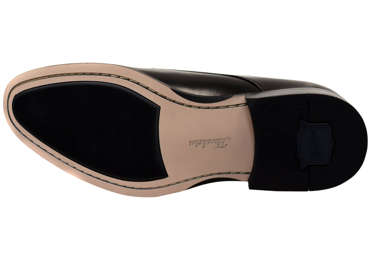 Mens Sentinel Plain Derby EE Extra Wide Leather Dress Shoes