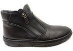 Maia Womens European Comfortable Leather Ankle Boots