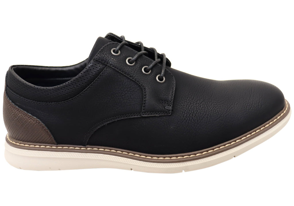 Mens EE Extra Wide Chase Plain Ox Shoes