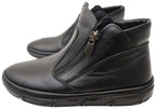 Maia Womens European Comfortable Leather Ankle Boots