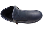 Maia Womens European Comfortable Leather Ankle Boots