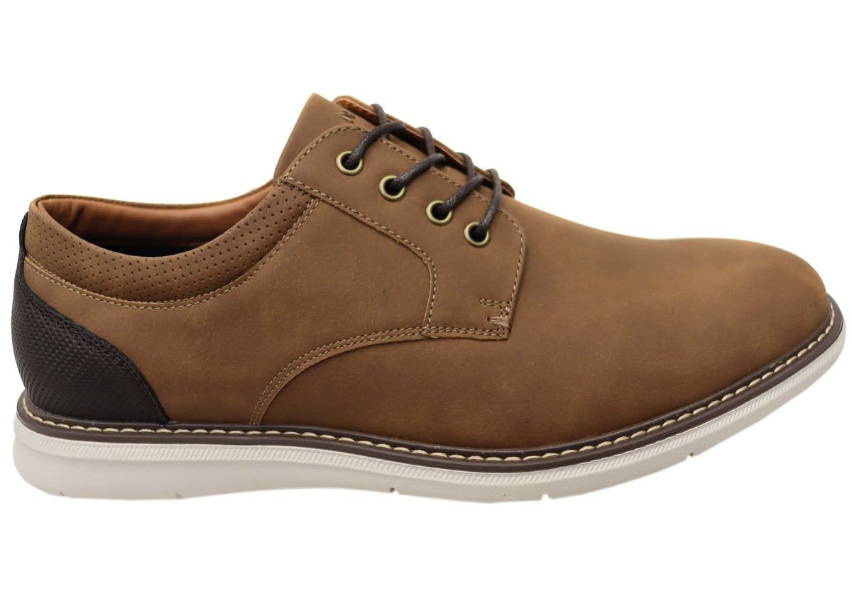Mens EE Extra Wide Chase Plain Ox Shoes