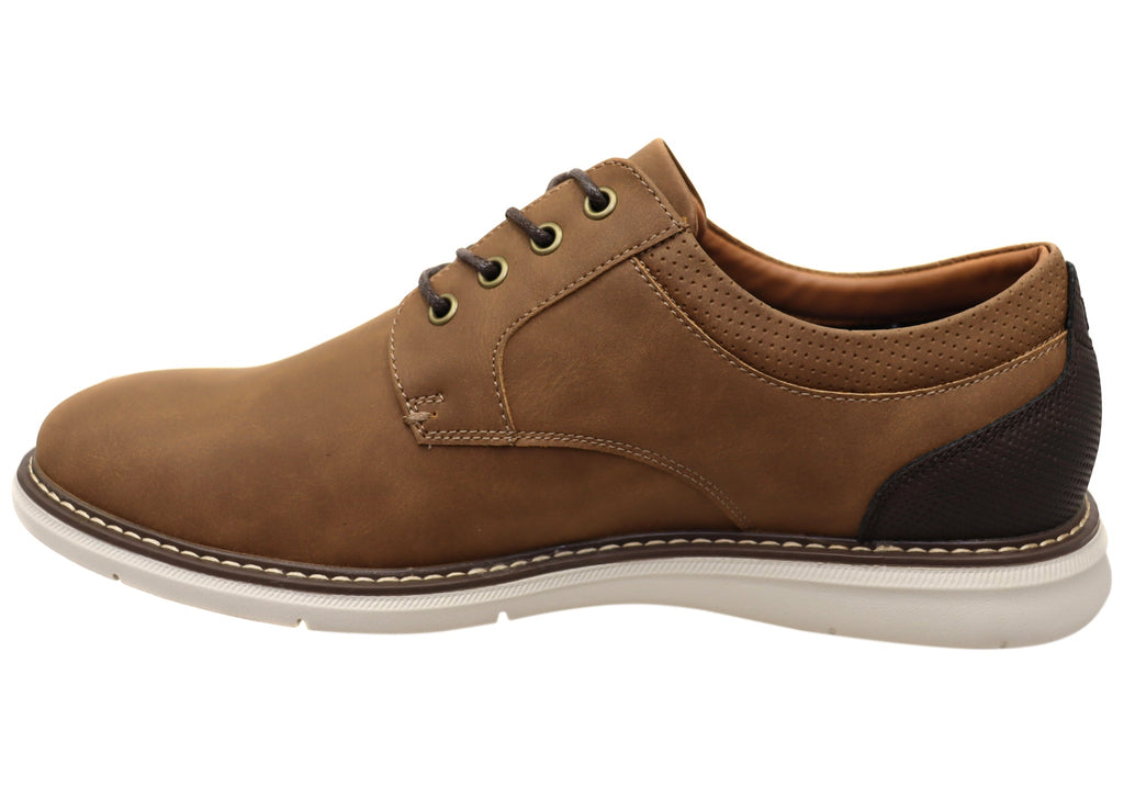 Mens EE Extra Wide Chase Plain Ox Shoes