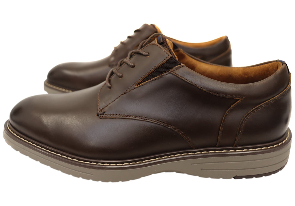 Mens EE Extra Wide Griff Plain Toe Shoes