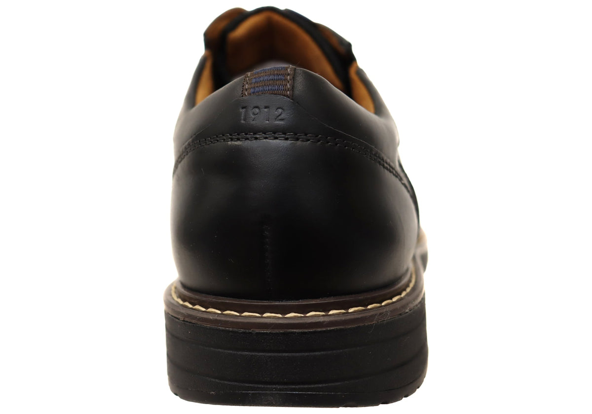 Mens EE Extra Wide Griff Plain Toe Shoes
