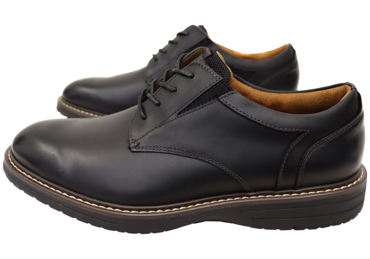 Mens EE Extra Wide Griff Plain Toe Shoes
