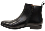 Mens EE Extra Wide Leather Centurion Plain Toe Boots