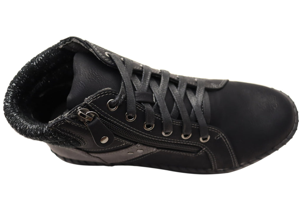 Womens Wanda Comfortable Ankle Boots