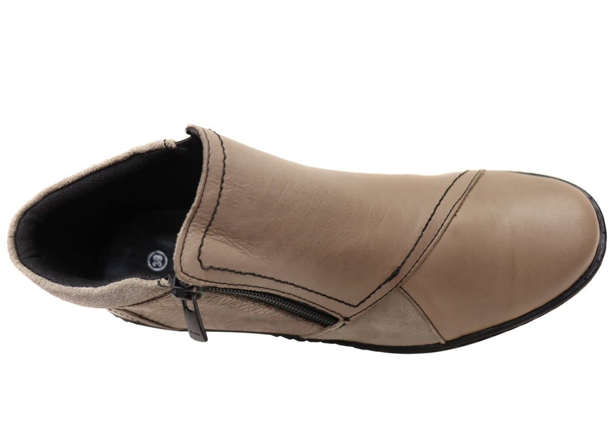 CP462-18 Womens European Comfortable Leather Boots