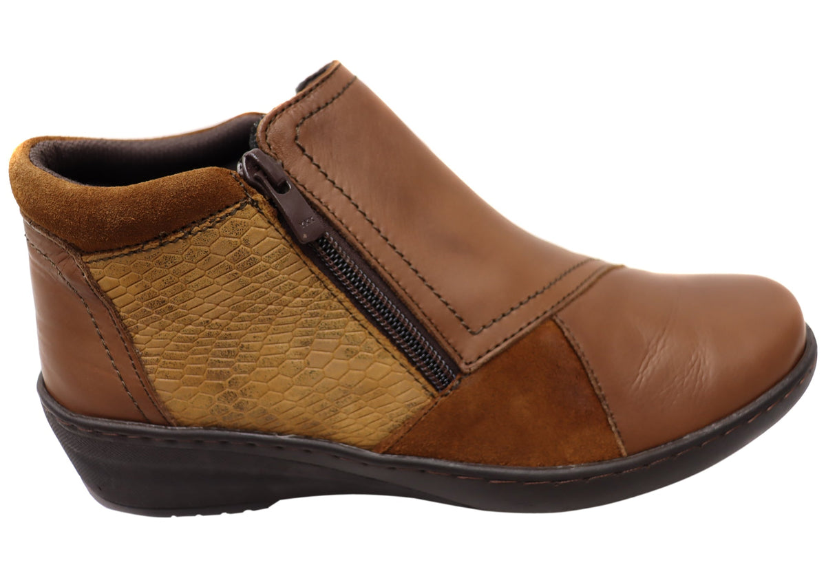 CP462-18 Womens European Comfortable Leather Boots
