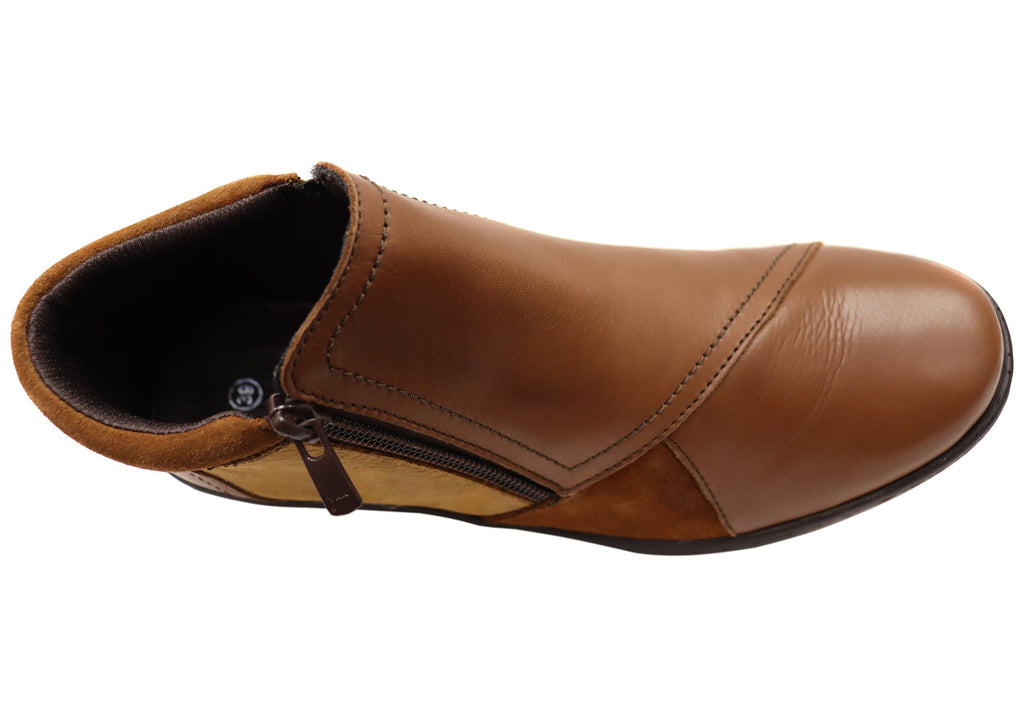 CP462-18 Womens European Comfortable Leather Boots